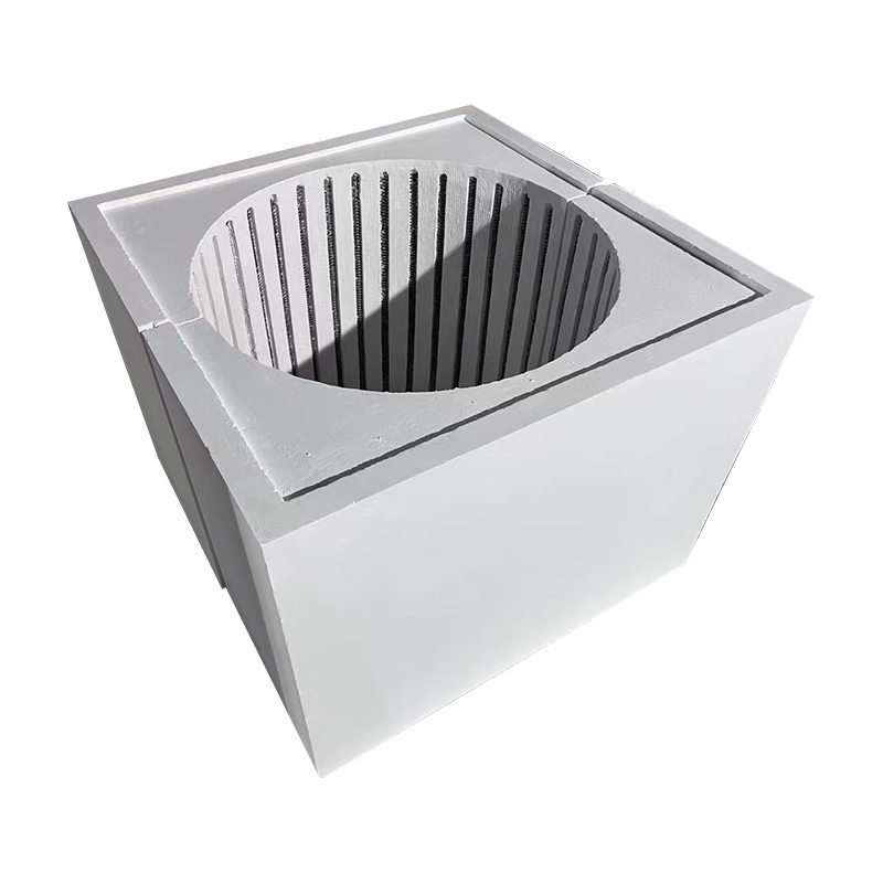 Ceramic Fiber Heating Module Block for Electric Resistance Furnace