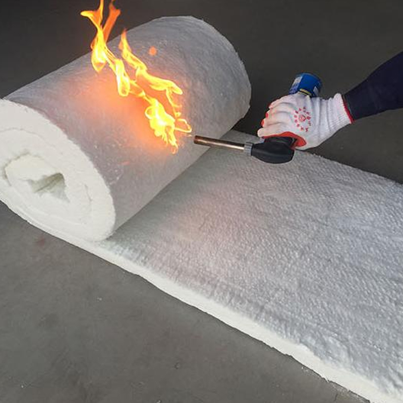 Fire-Resistant Silicone Ceramic Fiber Blanket