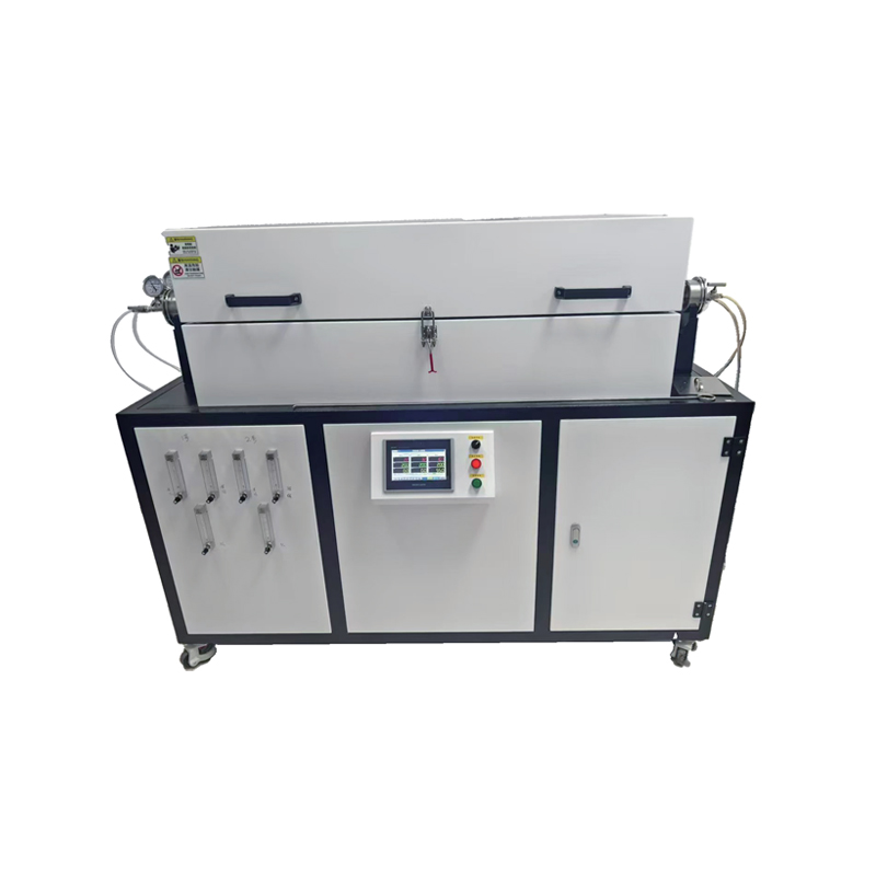 Three-temperature High-purity Quartz Tube Furnace